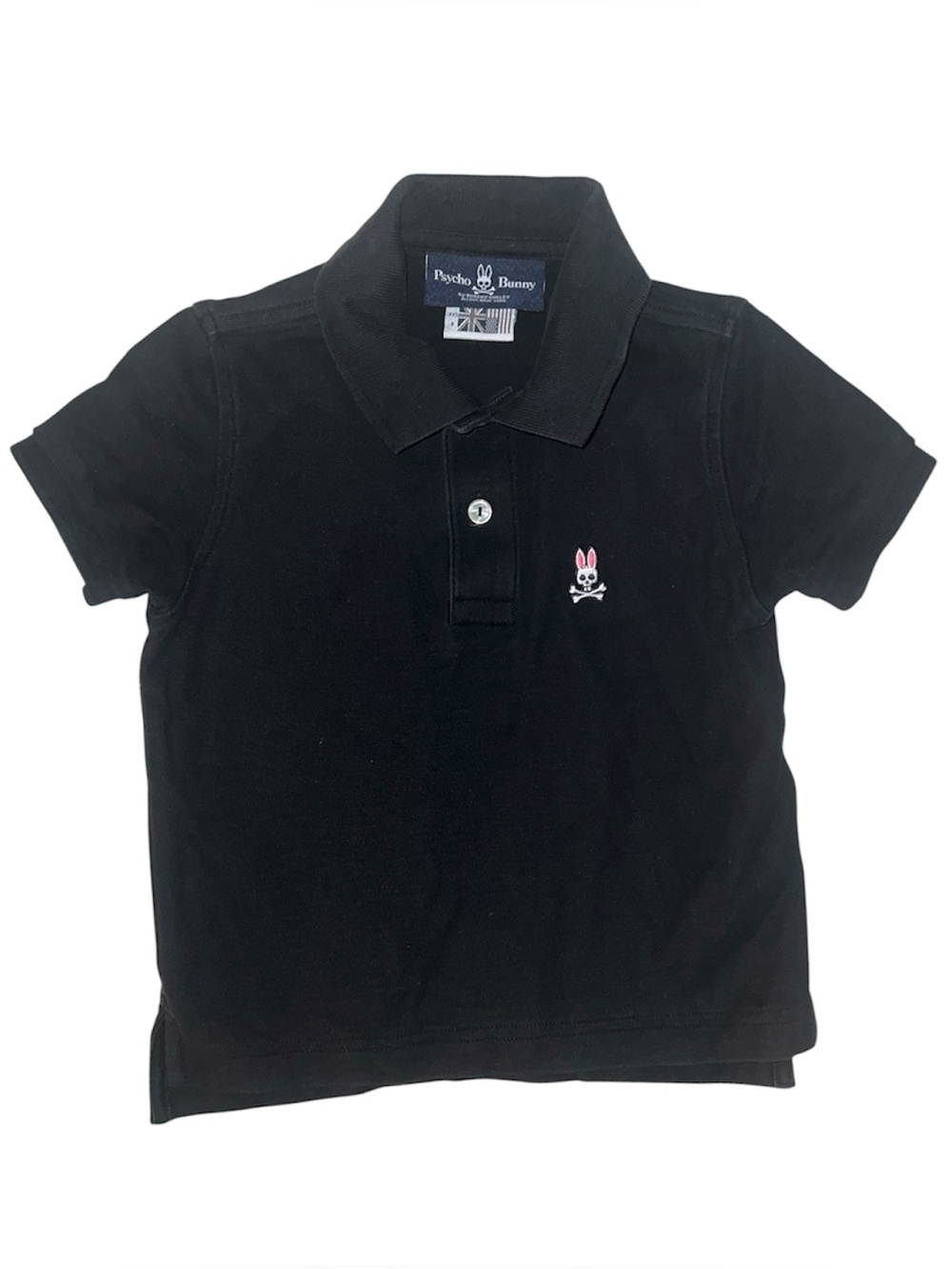 Psycho Bunny Black Polo